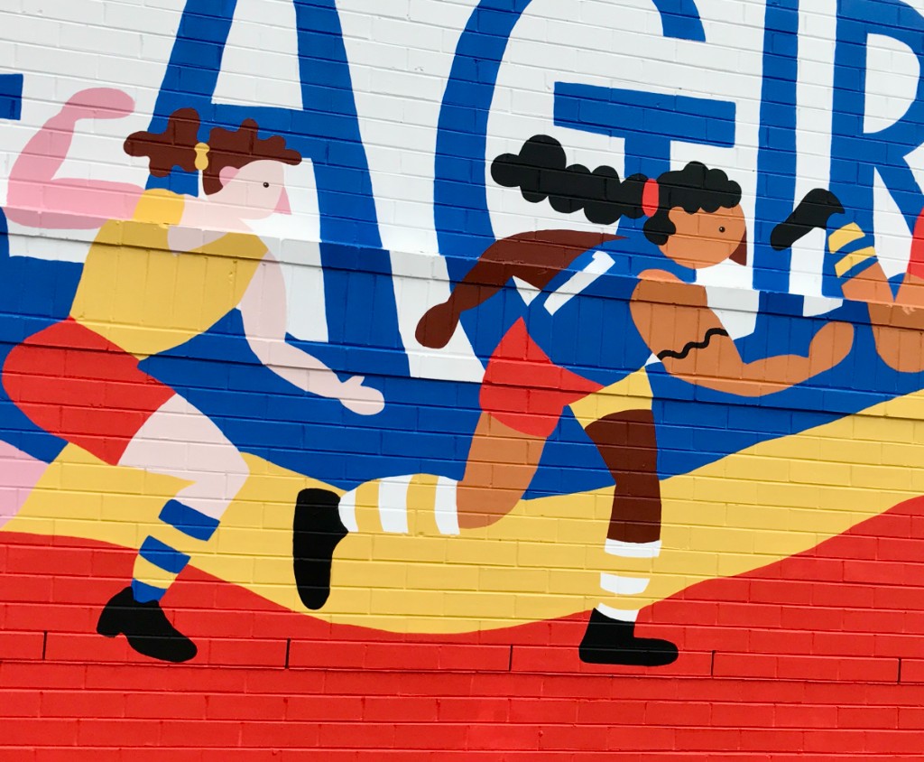Gender equity mural