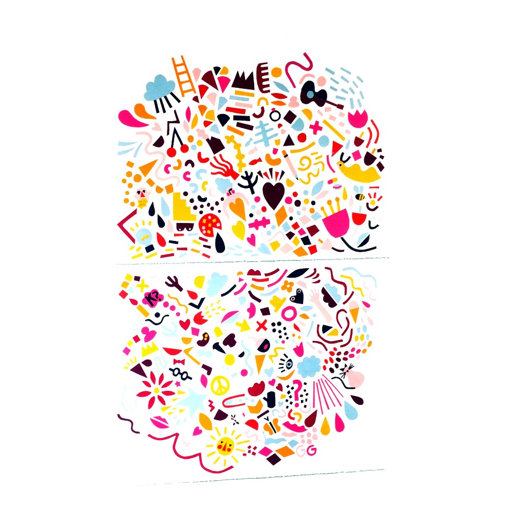 Untitled paper collage